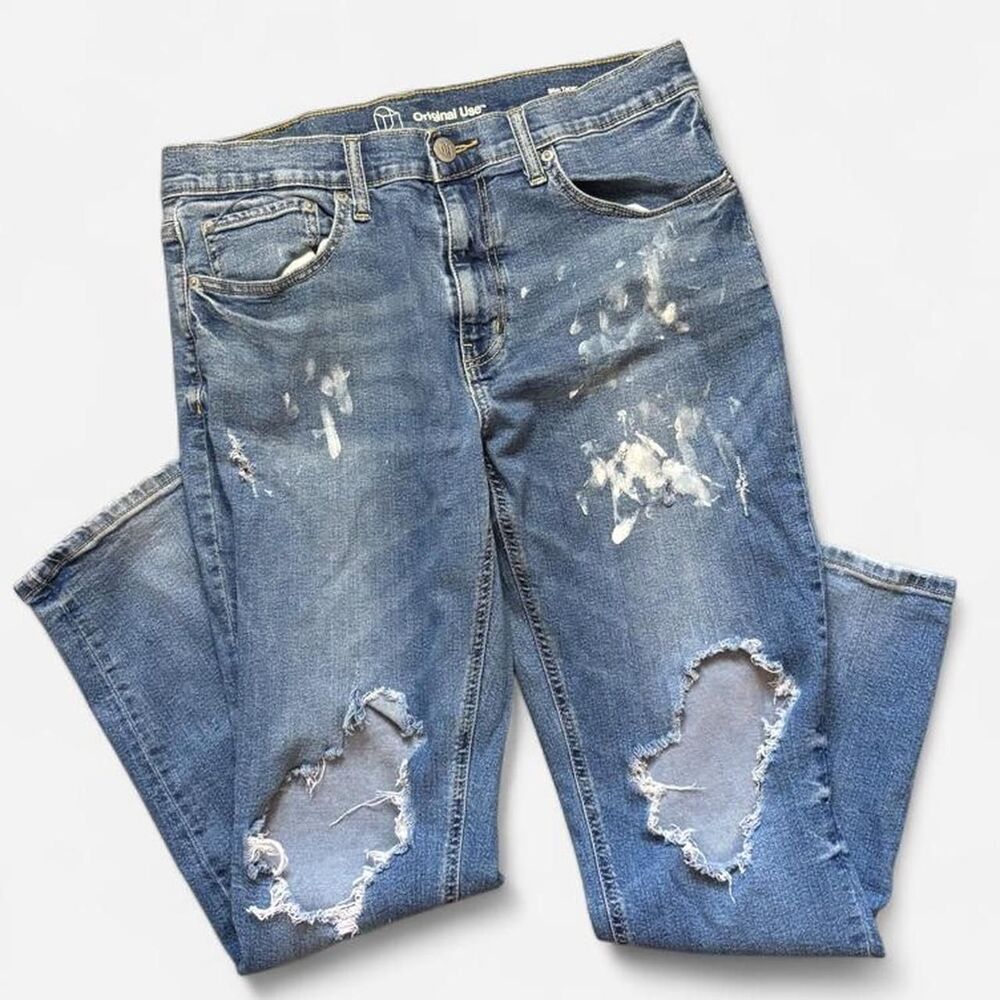 Original-use Men's Blue Jeans